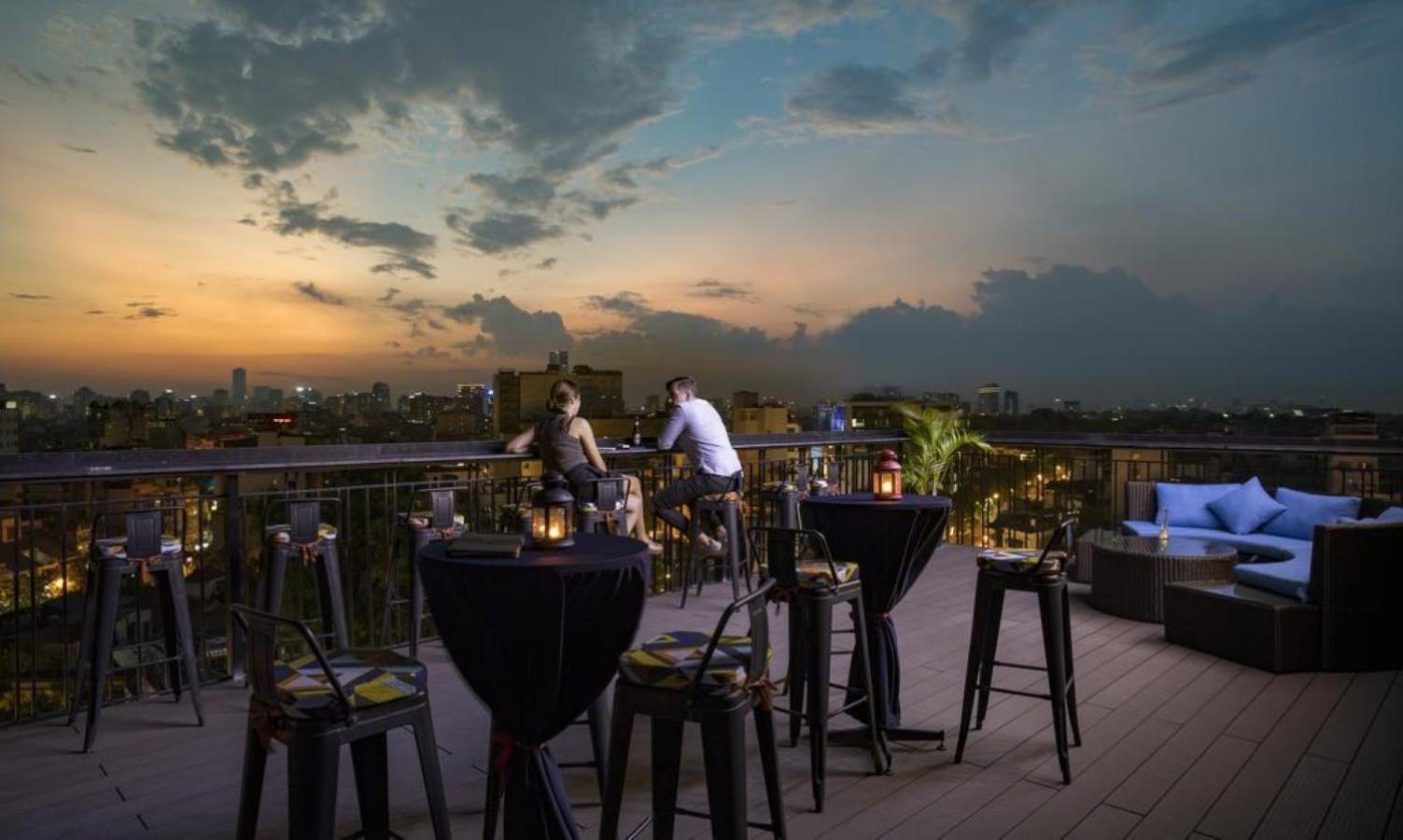 Acoustic Premium Hotel & Spa 河内 外观 照片