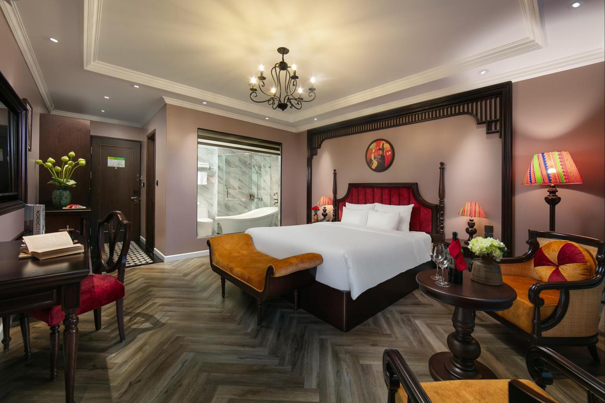 Acoustic Premium Hotel & Spa 河内 外观 照片