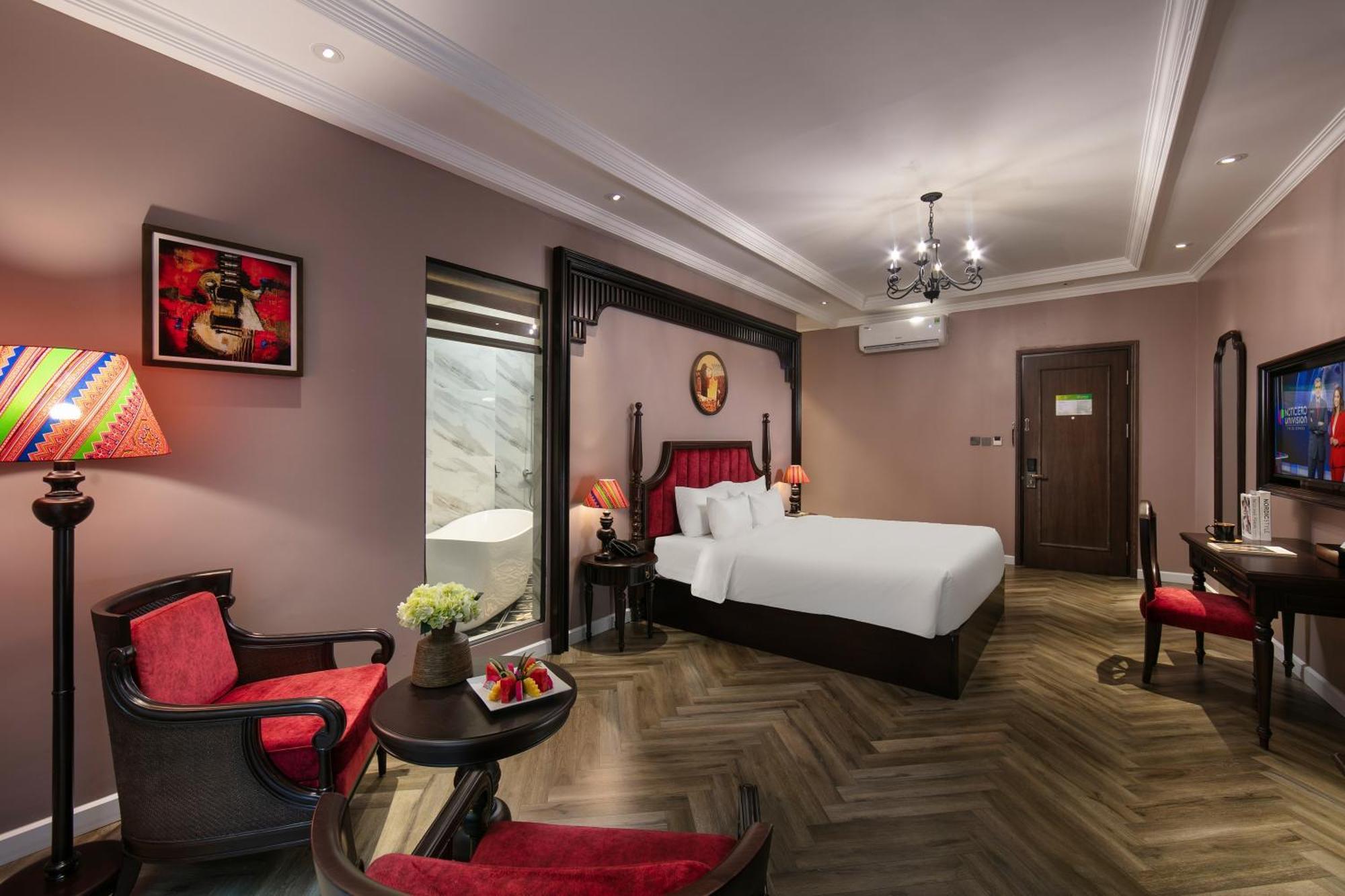 Acoustic Premium Hotel & Spa 河内 外观 照片