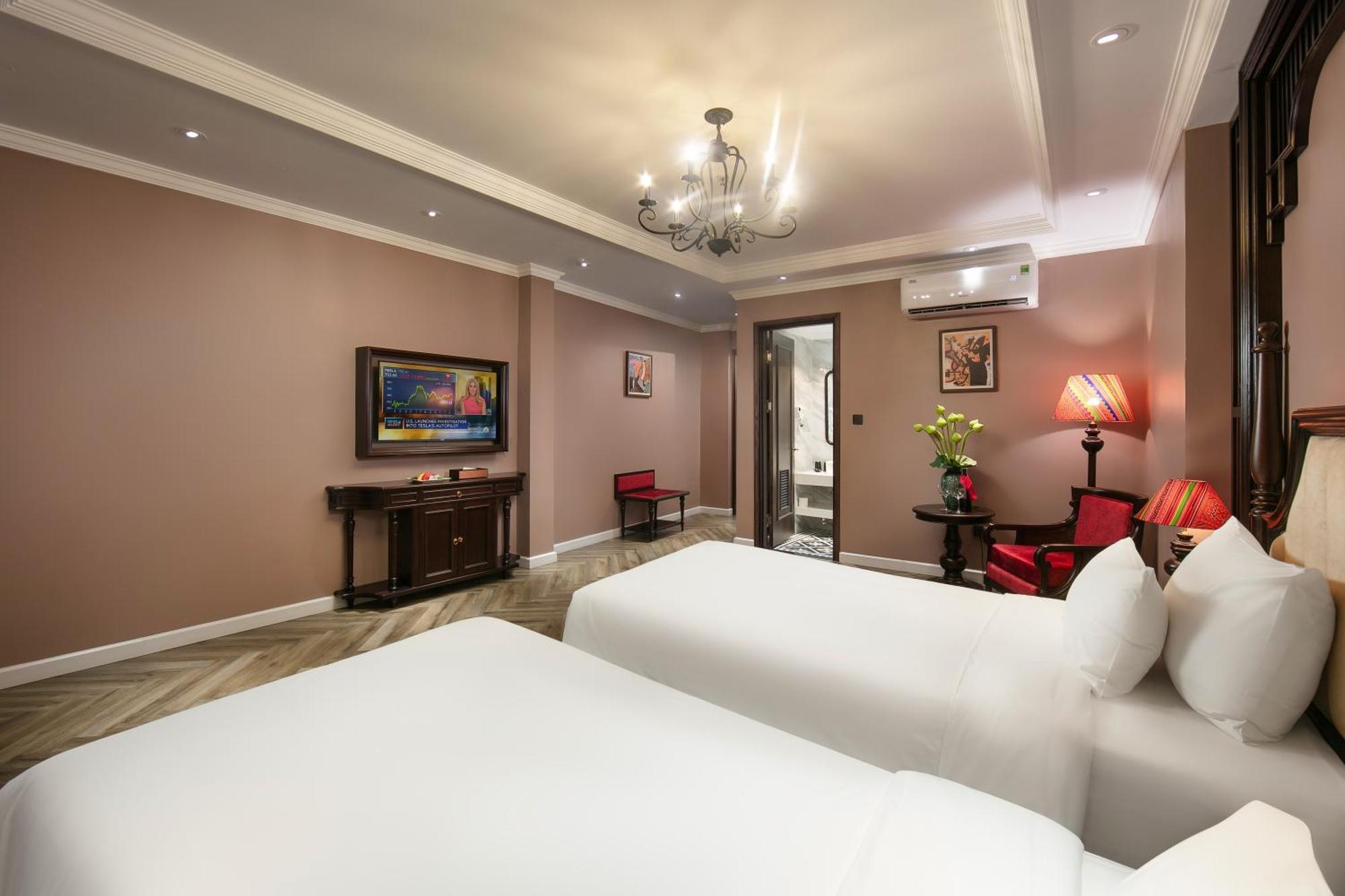Acoustic Premium Hotel & Spa 河内 外观 照片