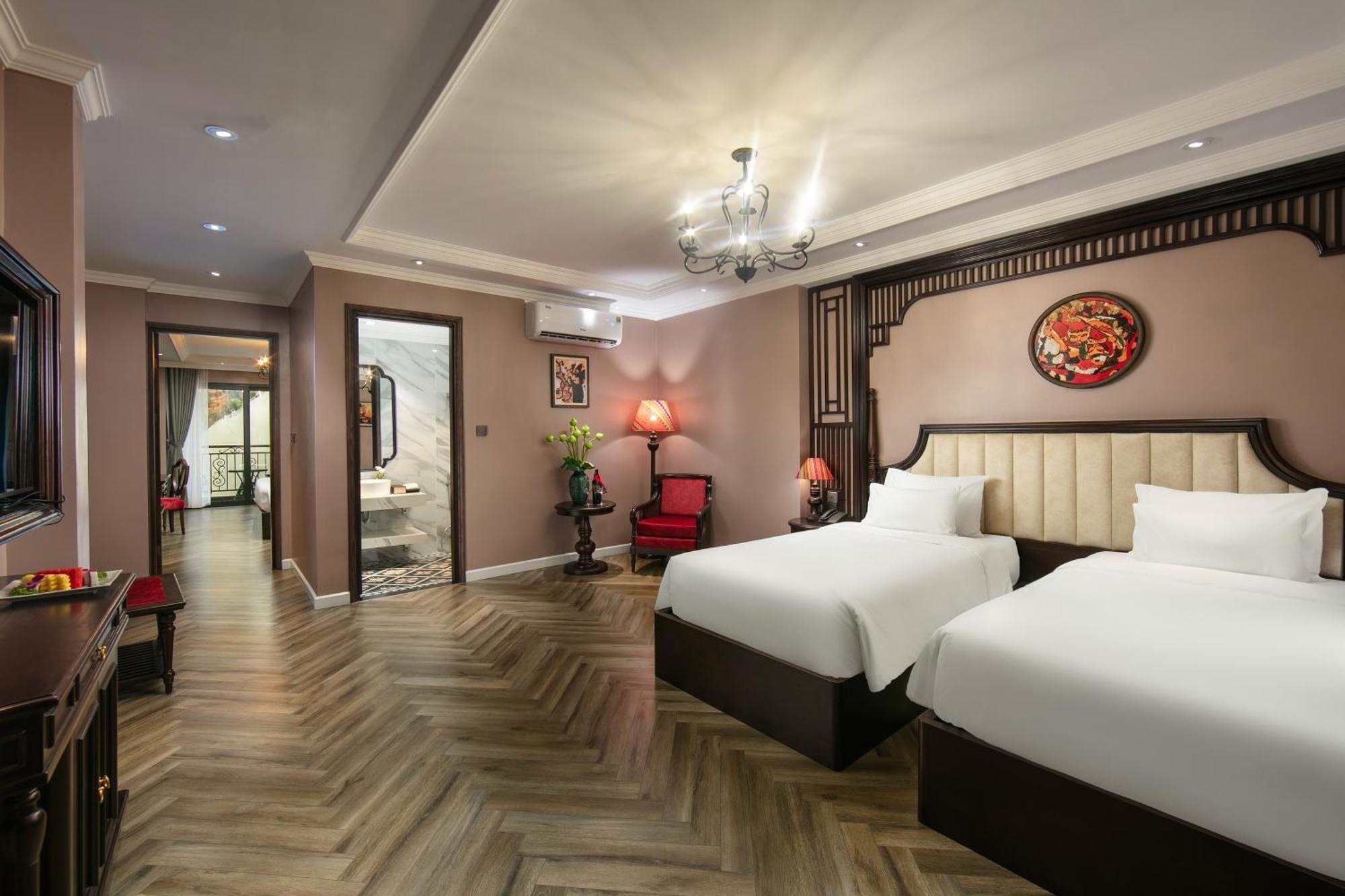 Acoustic Premium Hotel & Spa 河内 外观 照片