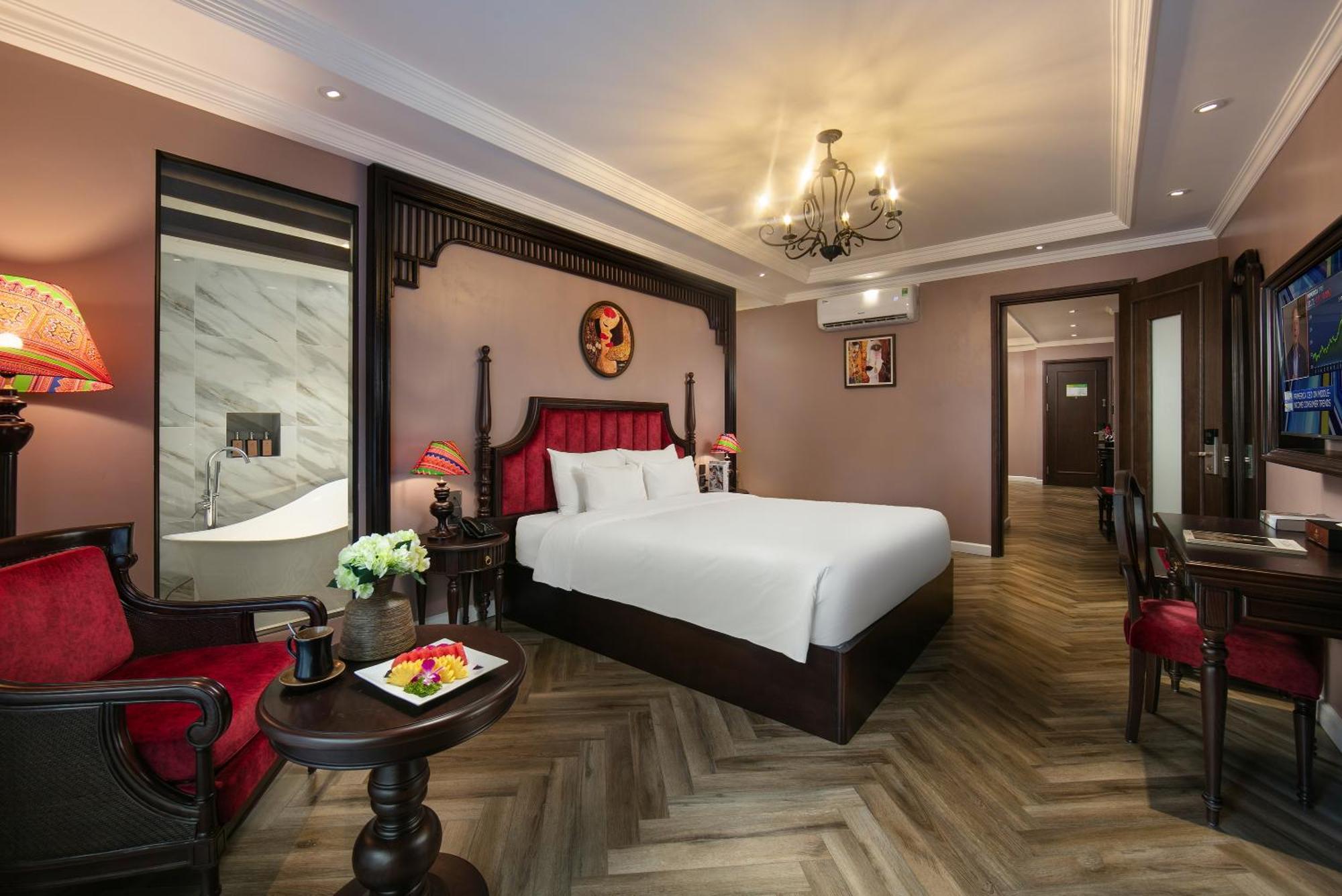 Acoustic Premium Hotel & Spa 河内 外观 照片